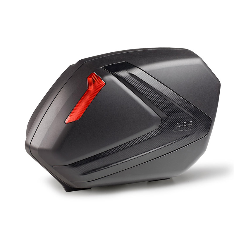 Givi V37NN monokey Side Cases 37ltr black/red
