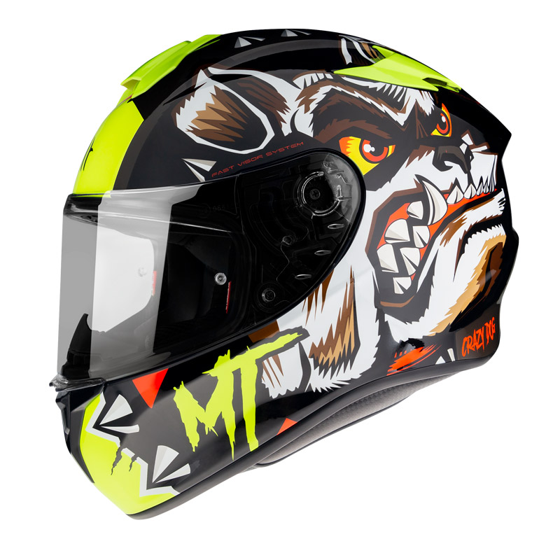 MT Targo Crazydog G3 fluo yellow gloss - Image 2