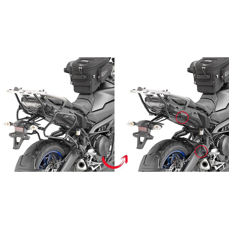 Pannier Holders V37 PLXR2139_TRACER 900/GT 2018 Yamaha GIVI