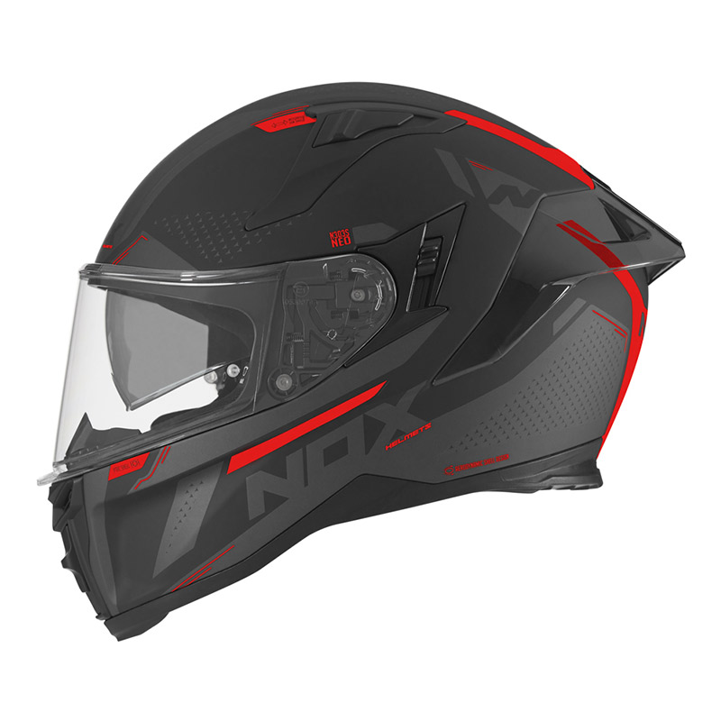 Nox N303S Vektra black/red matt