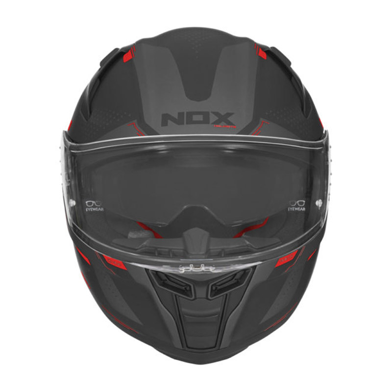 Nox N303S Vektra black/red matt - Image 2