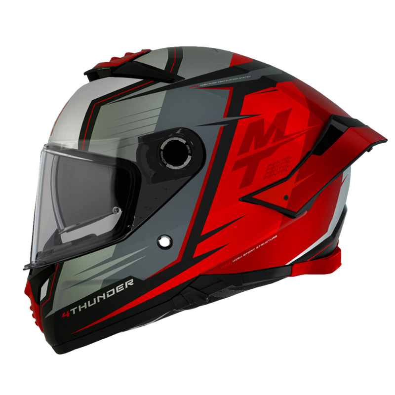 MT Thunder 4 SV Pental B5 red matt pearl - Image 2