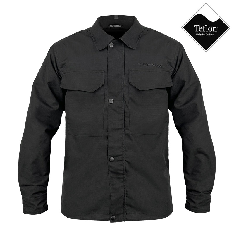 Nordcode Division Ripstop Overshirt black