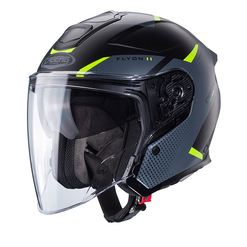 Caberg Flyon-II Boss matt black/grey/fluo yellow