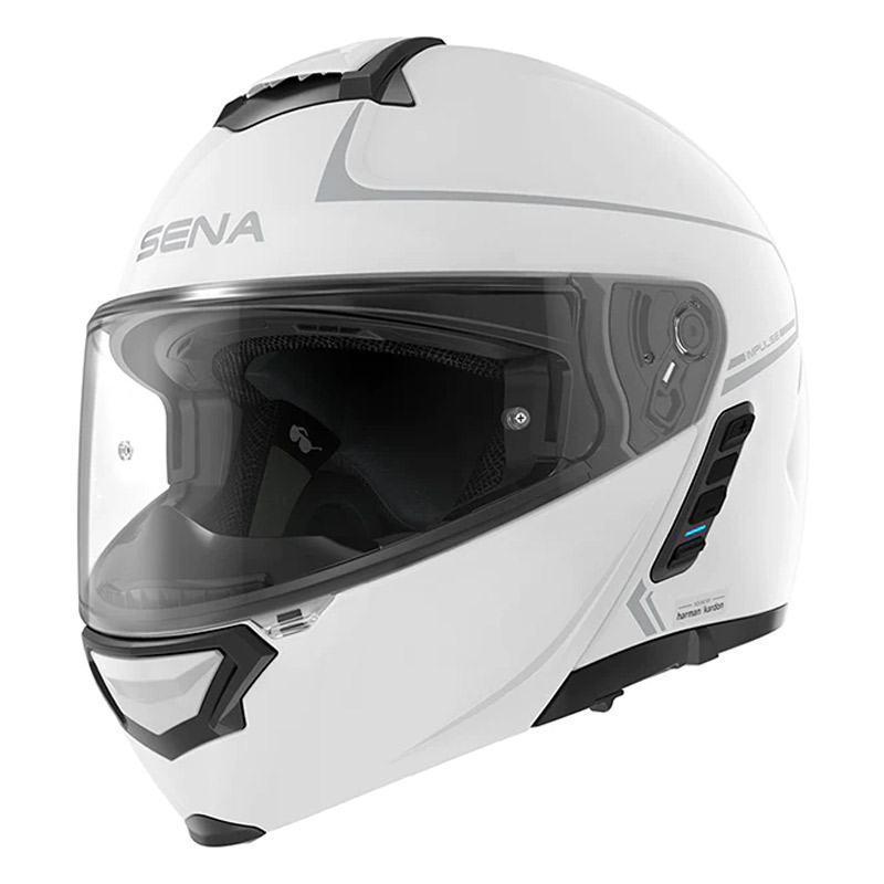 Sena Impulse Mesh BT® sound by Harman Kardon white gloss