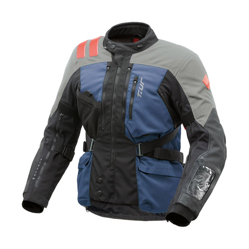 Tur Roadbook Hydroscud® Jacket black/grey/blue