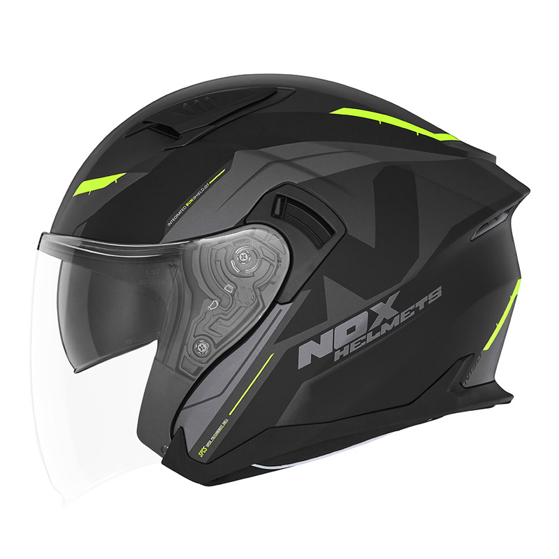 Nox N130 Klint black/yellow matt