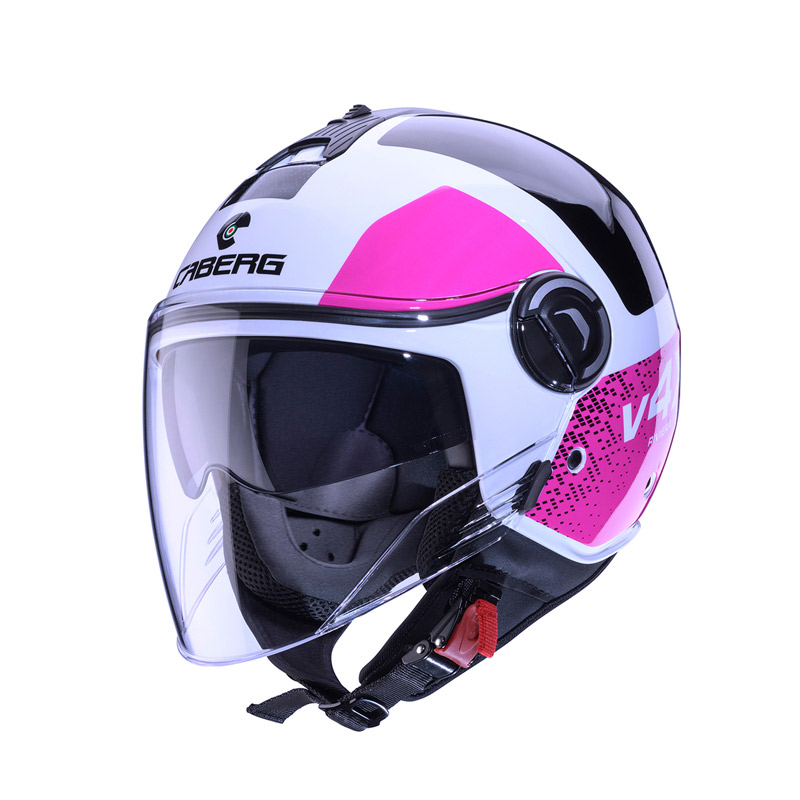 Riviera V4X Alpha white/fuchsia/black