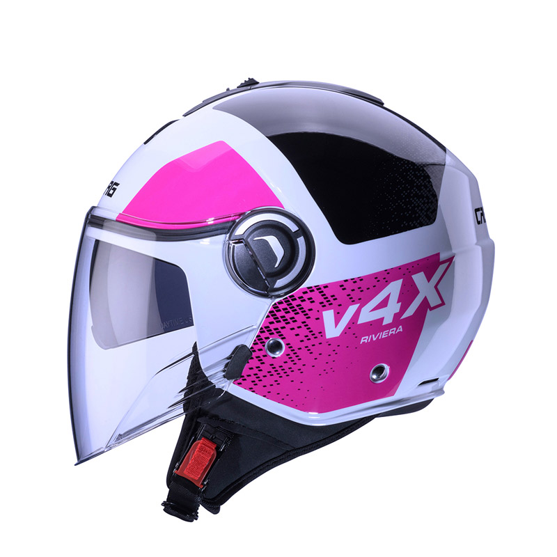 Riviera V4X Alpha white/fuchsia/black - Image 2