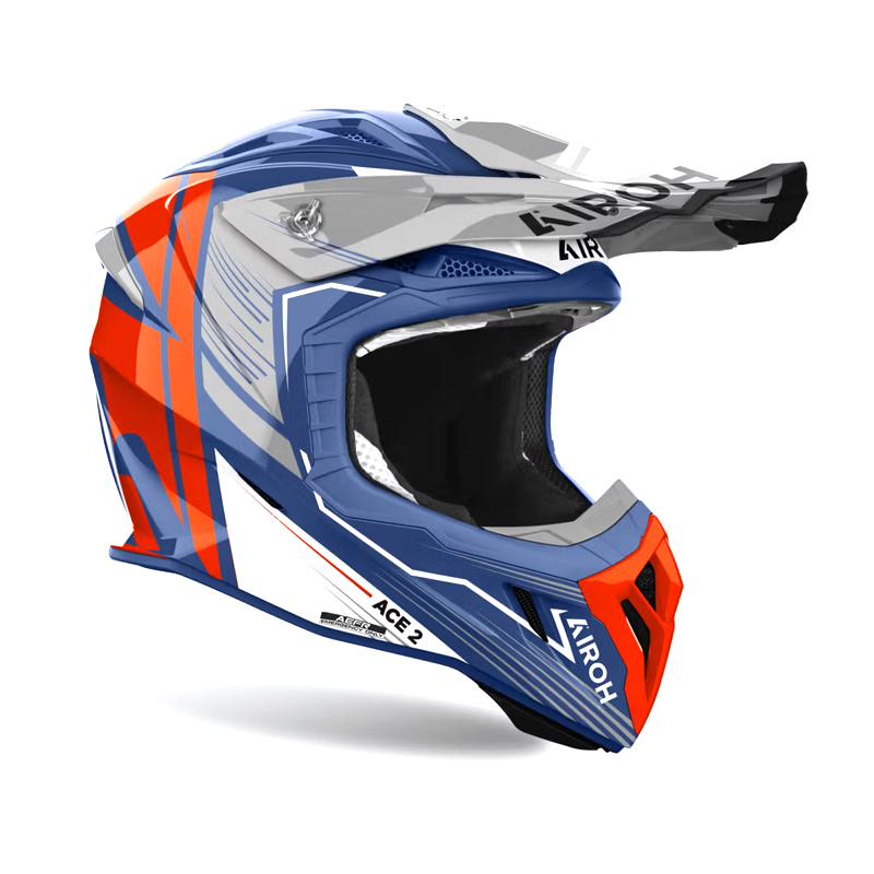 Airoh Aviator Ace 2 Engine blue gloss - Image 2