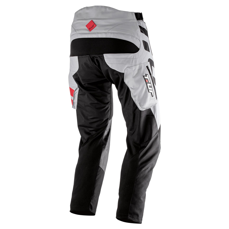 Tur P-three Pants light grey/red - Image 2