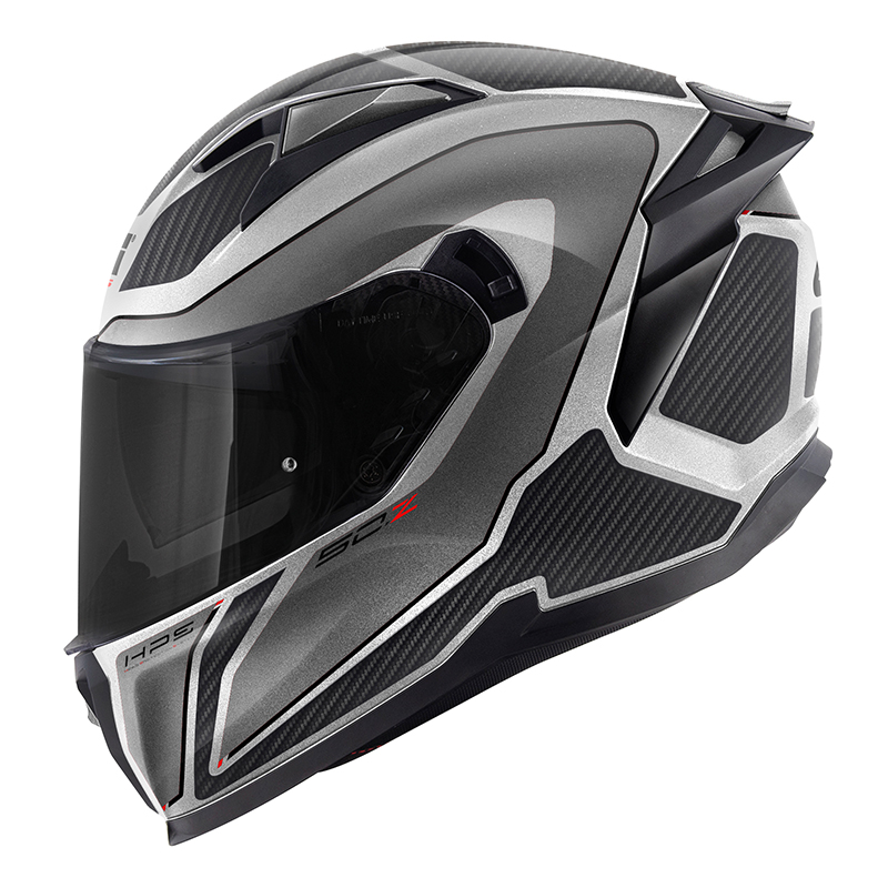 Givi 50.Z titanium/black/red + Extra Visor - Image 2