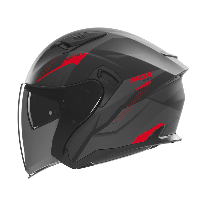 Nox N130 Myst black/red matt