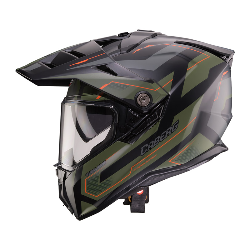 Caberg Tanami Ranger black/military green/orange - Image 2