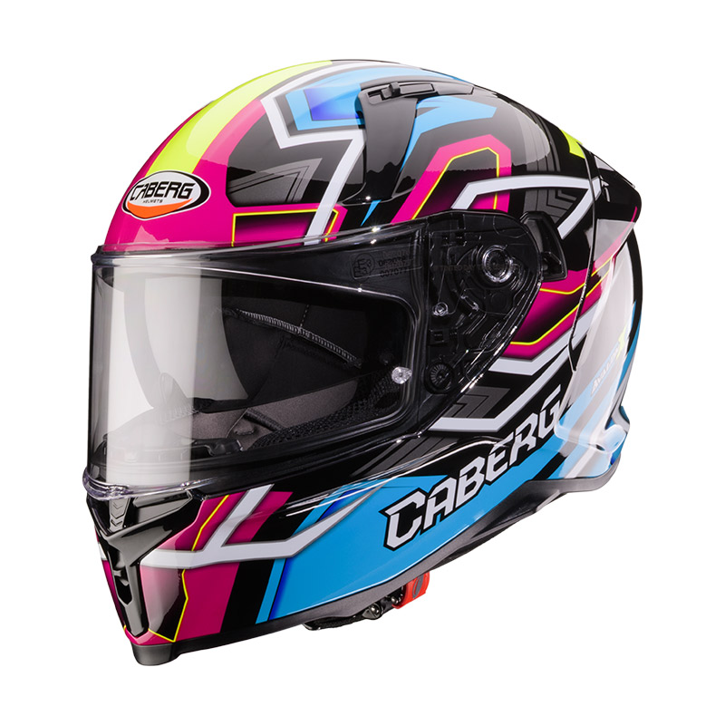 Caberg Avalon-X Brama black/blue/yellow/fouchia