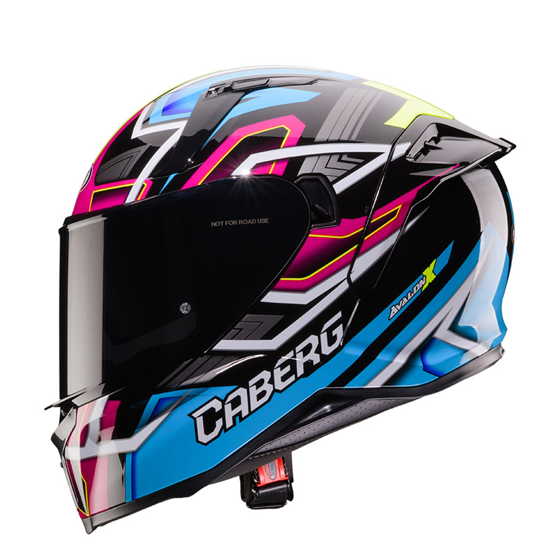 Caberg Avalon-X Brama black/blue/yellow/fouchia - Image 2