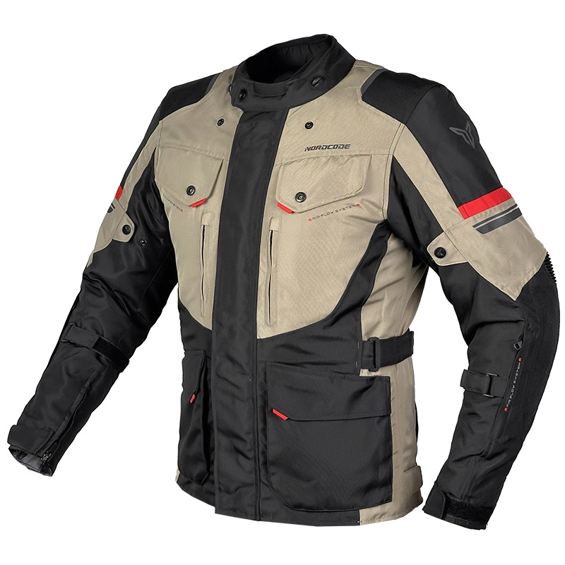 Nordcode Dust Jacket black/sand