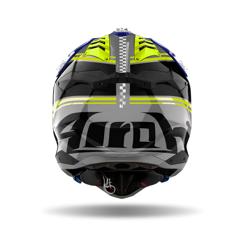 Airoh Aviator 3 Hima blue gloss - Image 2
