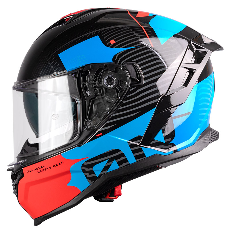 Pilot Corsair SV ON black/blue/red gloss