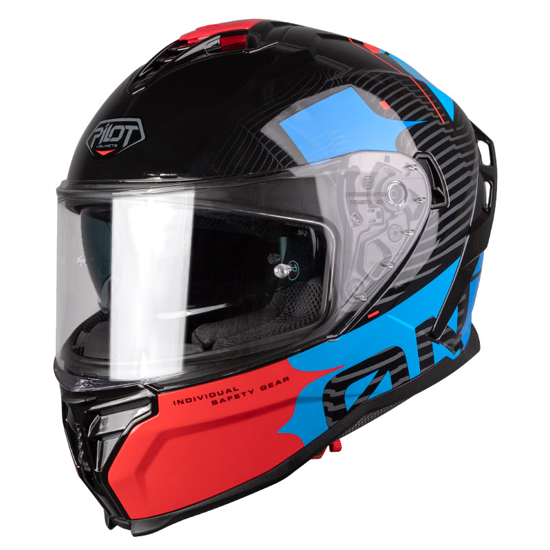 Pilot Corsair SV ON black/blue/red gloss - Image 2
