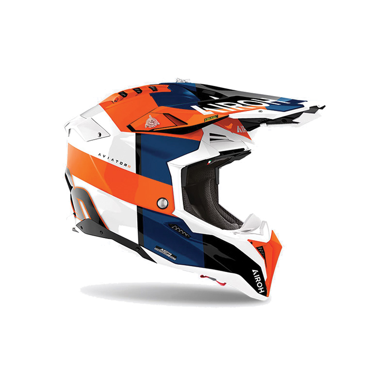 Airoh Aviator 3 Monarch orange gloss - Image 2