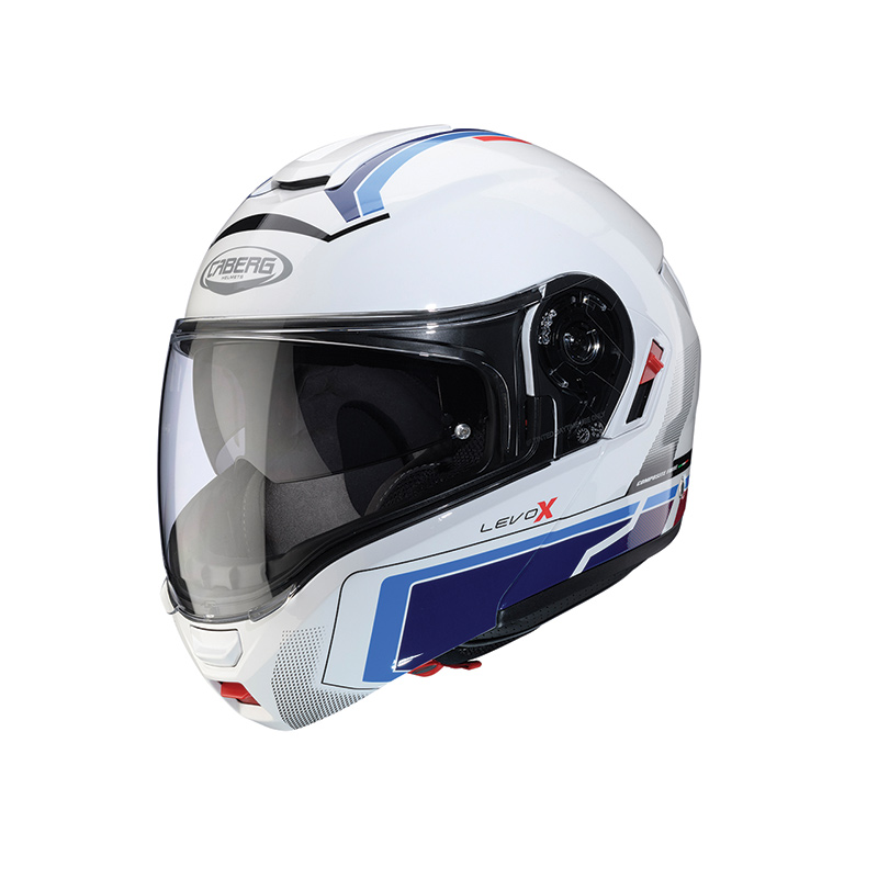 Caberg Levo-X Elite white/red/blue/blue light