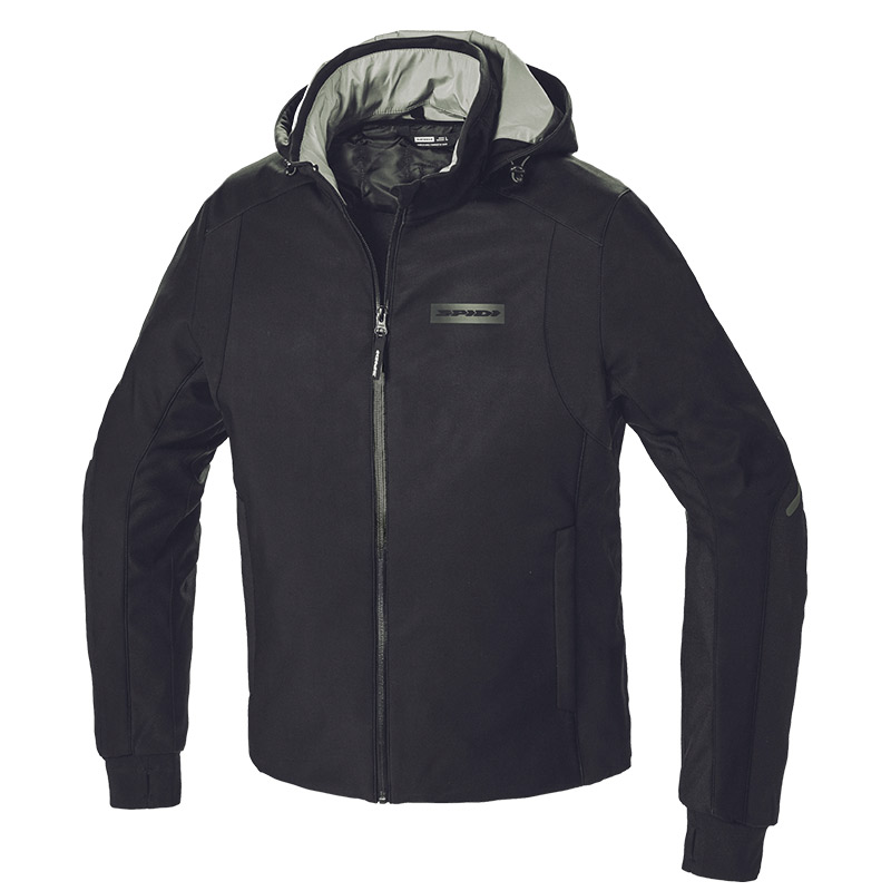 Spidi Hoodie Armor H2OUT black 026