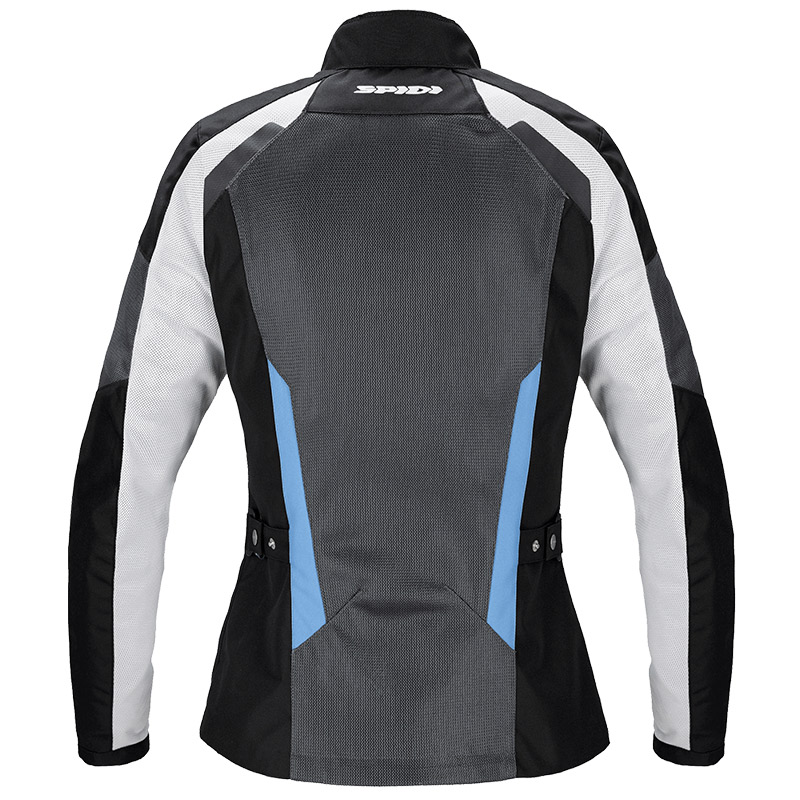 Spidi Tek Net Lady Jacket black/grey/blue 302 - Image 2