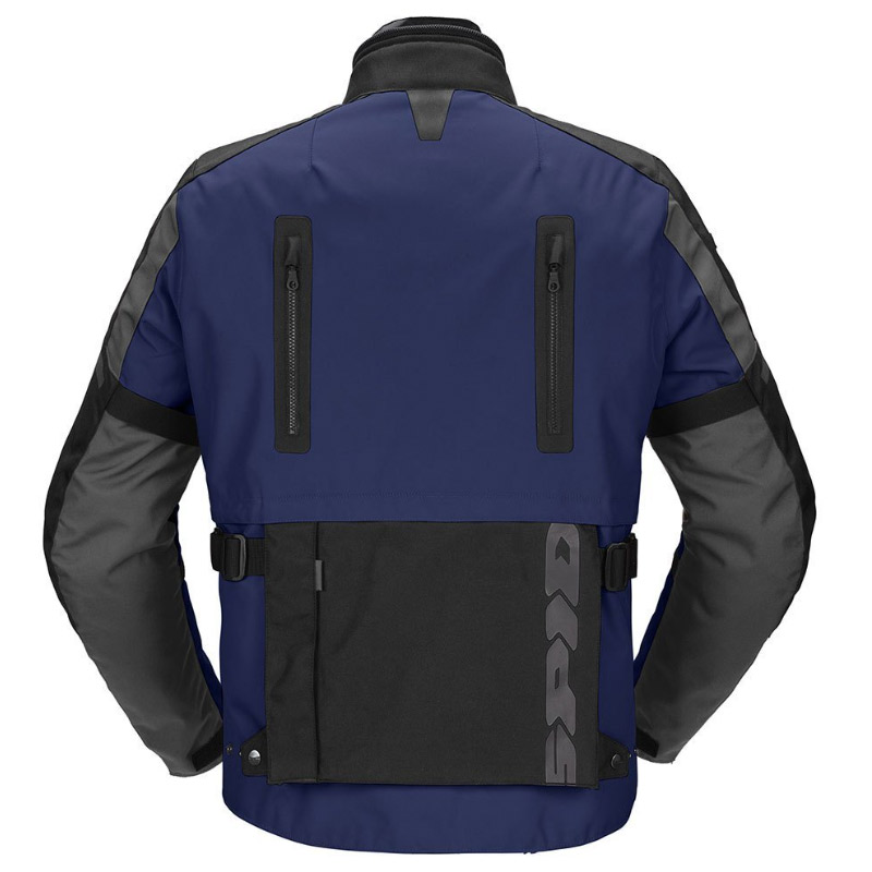 Spidi Crossmaster H2OUT Jacket black/blue 022 - Image 2