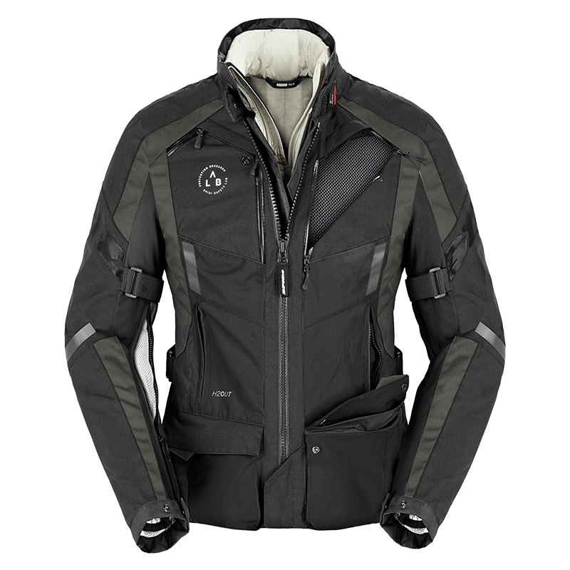 Spidi 4 Season Evo Lady Jacket dark green/black 449 - Image 2