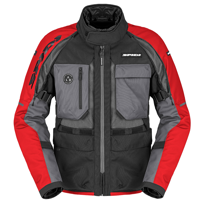 Spidi Crossmaster 2 H2OUT Jacket red 014 - Image 2