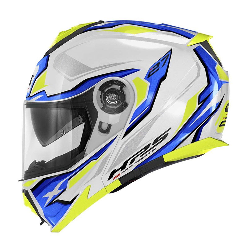 Givi X27 Sector white/blue/yellow - Image 2
