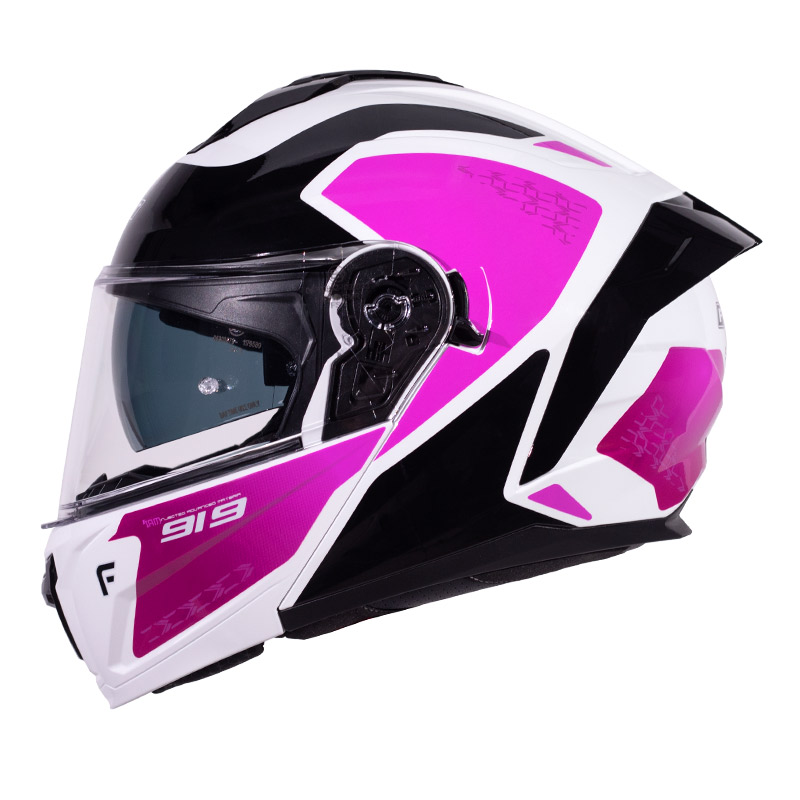 Pilot Spyder F-Line black/pink/white gloss