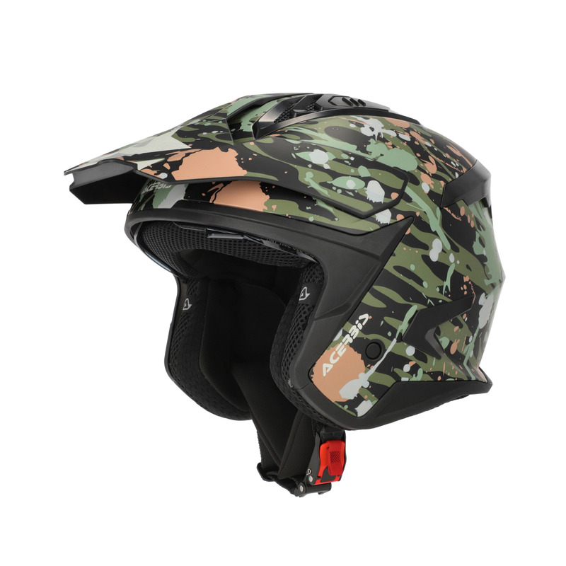 Acerbis Jet Aria Evo graphic 27886.376 Green/Brown