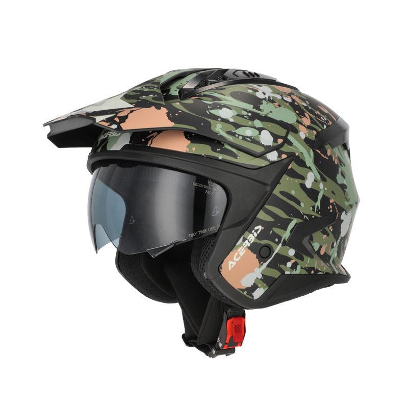 Acerbis Jet Aria Evo graphic 27886.376 Green/Brown - Image 2