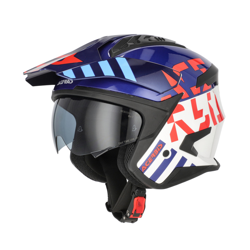 Acerbis Jet Aria Evo graphic 27886.034 White/Blue/Red - Image 2